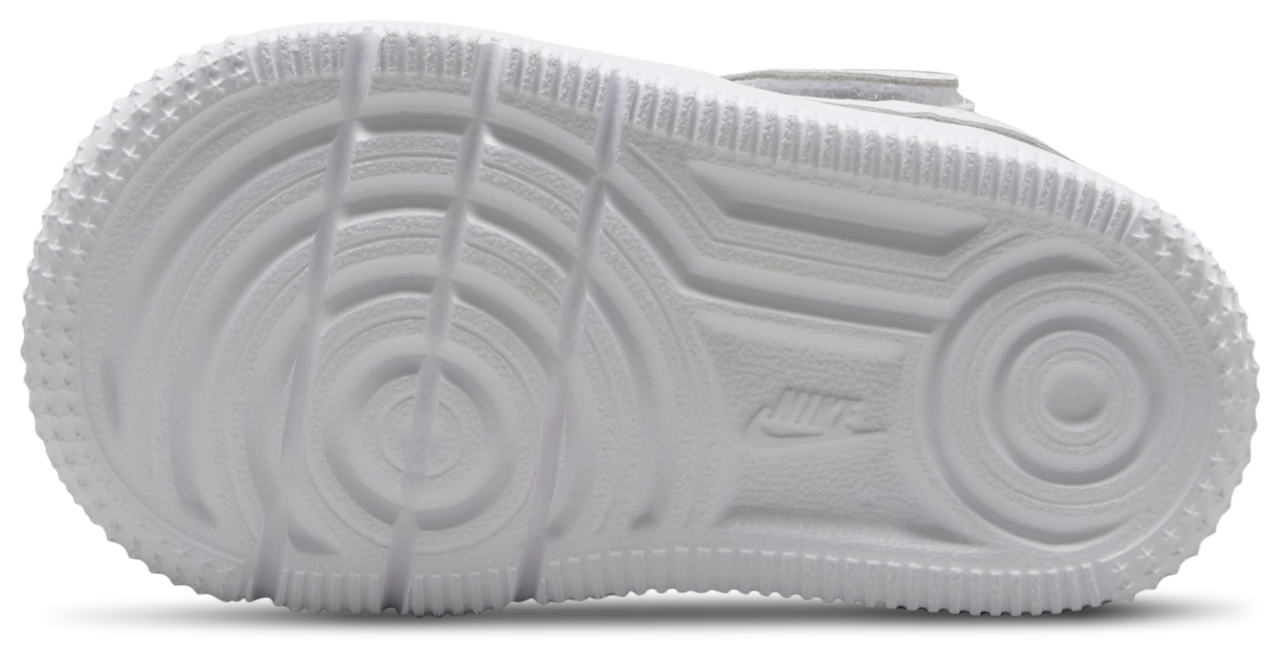 Nike Air Force 1 童款 - White/White - Image 5