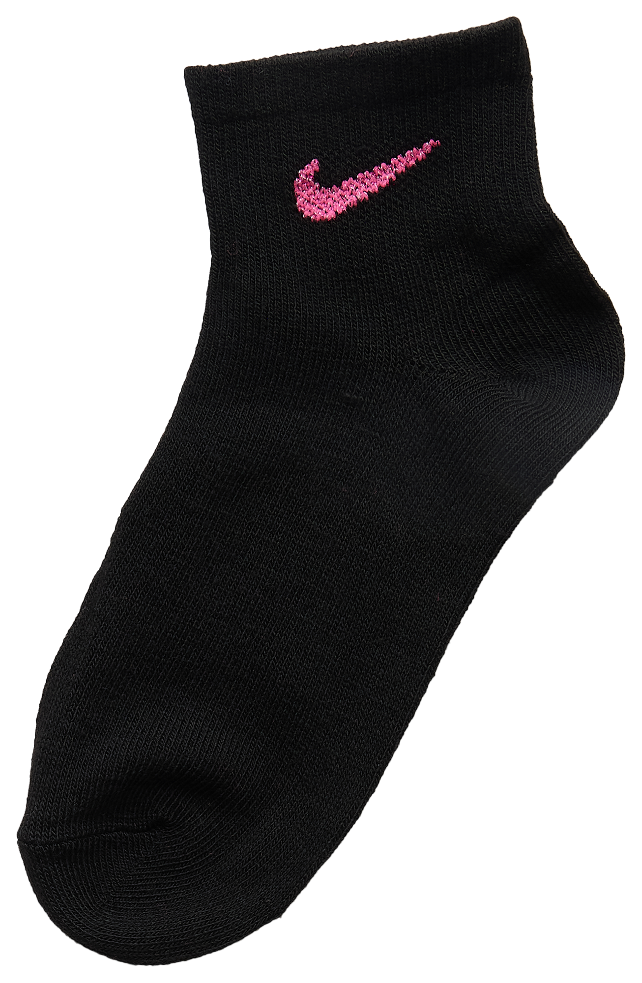Nike Metallic Crew Socks 6 Pack 童款 - Pink/White - Image 2