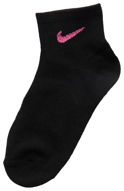 Nike Metallic Crew Socks 6 Pack 童款 - Pink/White - Image 2