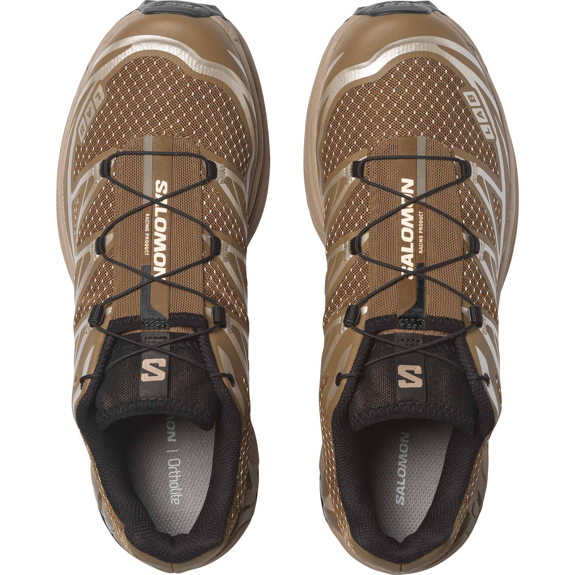 Salomon XT-6 STEEL STREETS - Coyote Brown / Oxford Tan / Black - View 2