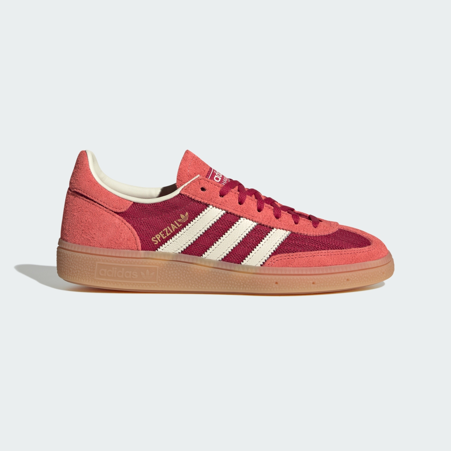 adidas HANDBALL SPEZIAL SHOES - Team Victory Red / Off White / Preloved Scarlet - View 3