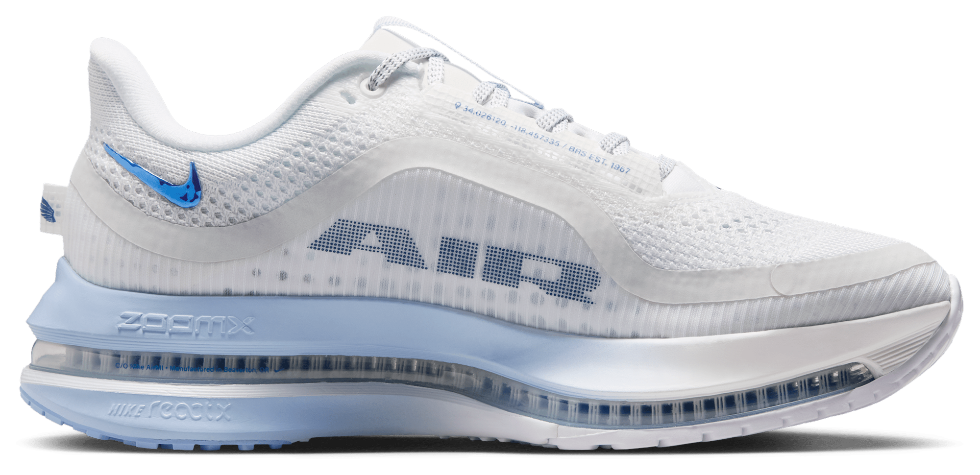 Nike Pegasus Premium - White/Mystic Navy/Aluminum - Image 1