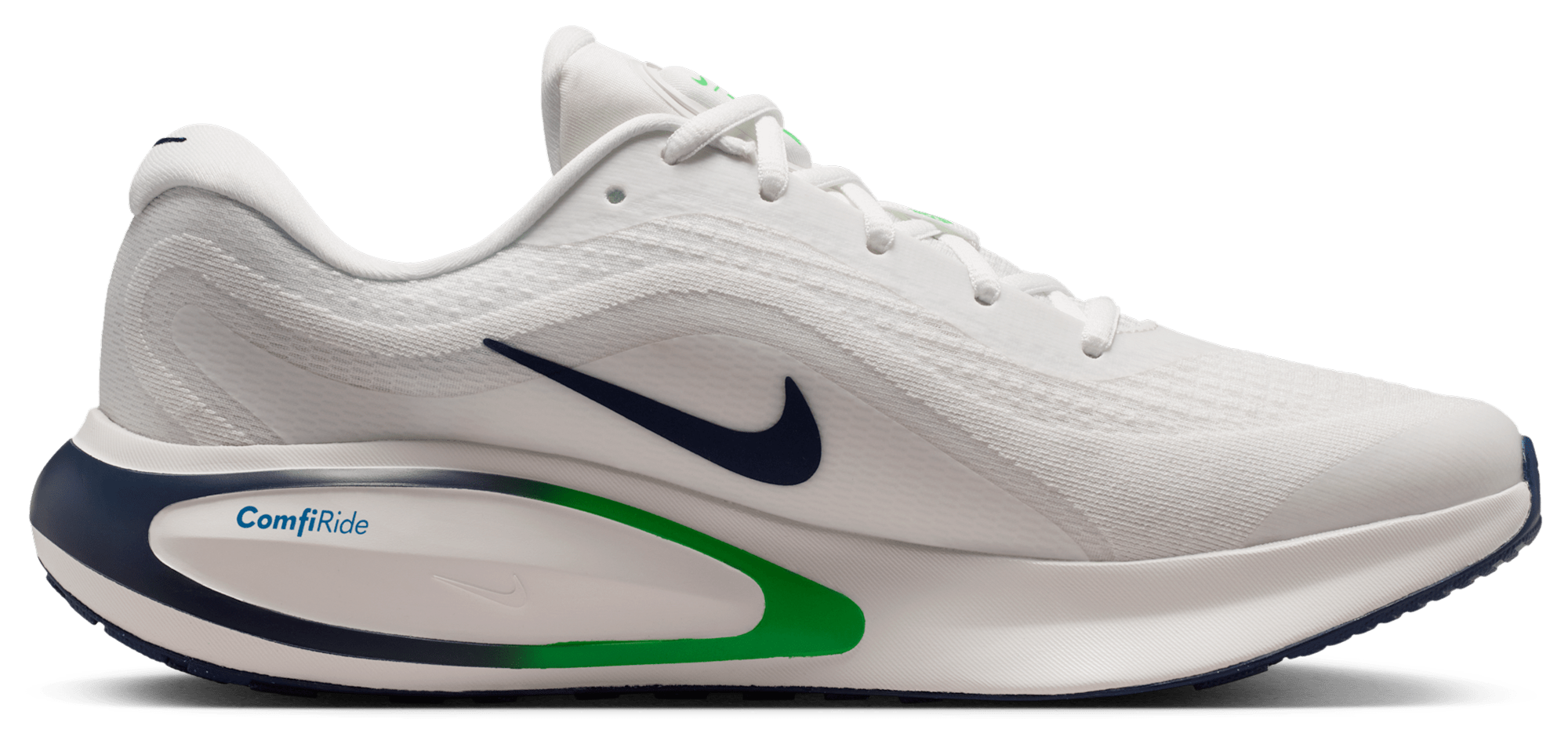 Nike Journey Run - Summit White/Midnight Navy/Green Spark - Image 1