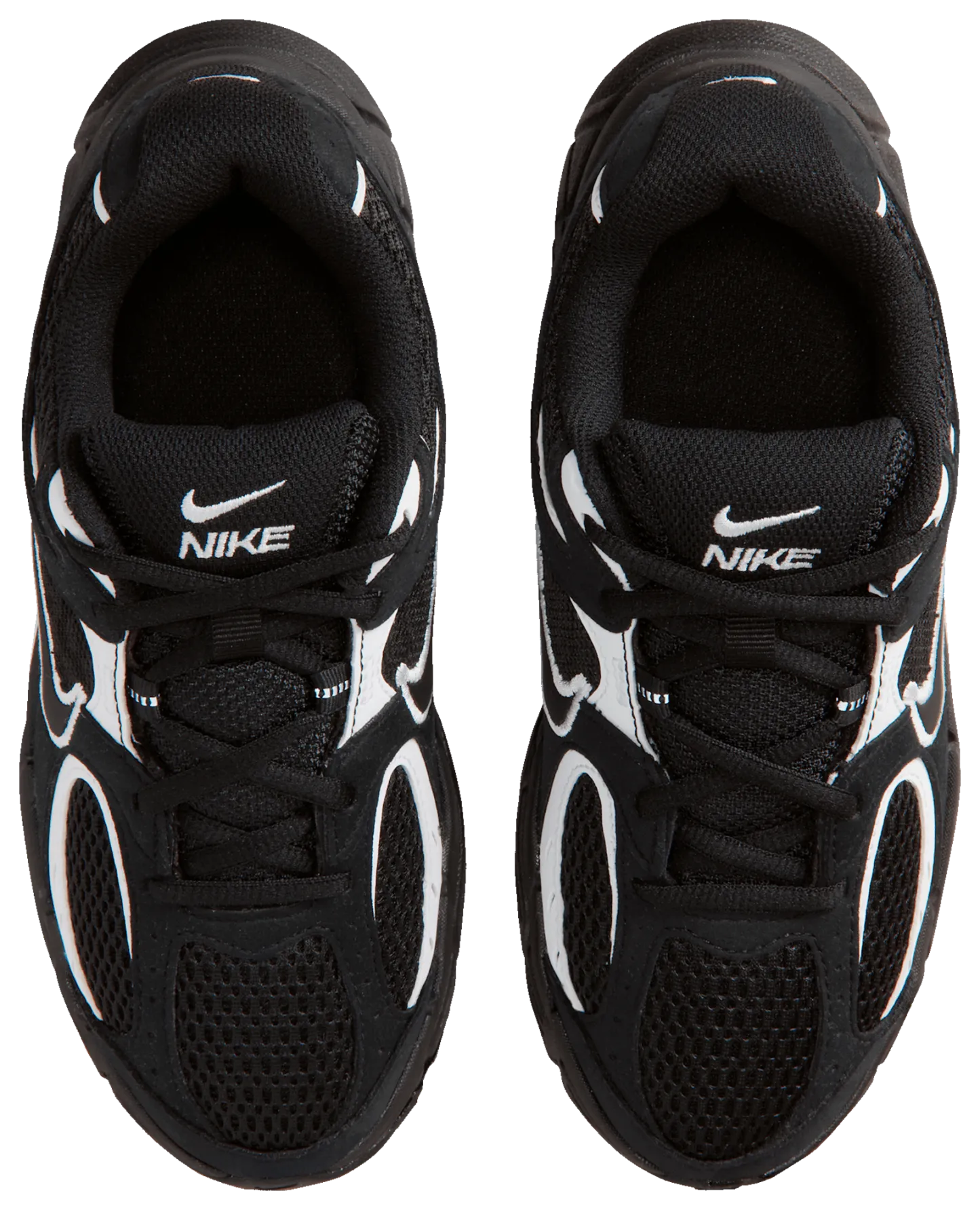 Nike V5 RNR Suede 童款 - Black/White/Black - Image 4