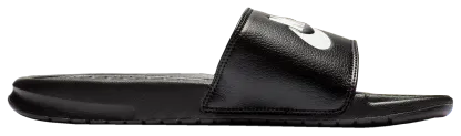 Nike Benassi JDI Slides - Black/White - Image 1