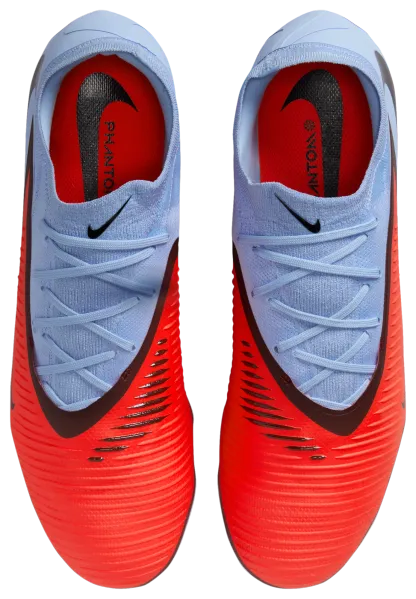 Nike Phantom 6 Low Pro FG - Royal Tint/Brt Crimson - Image 4