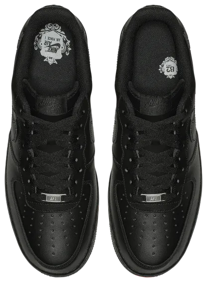 Nike Air Force 1 '07 - Black/Black - Image 5