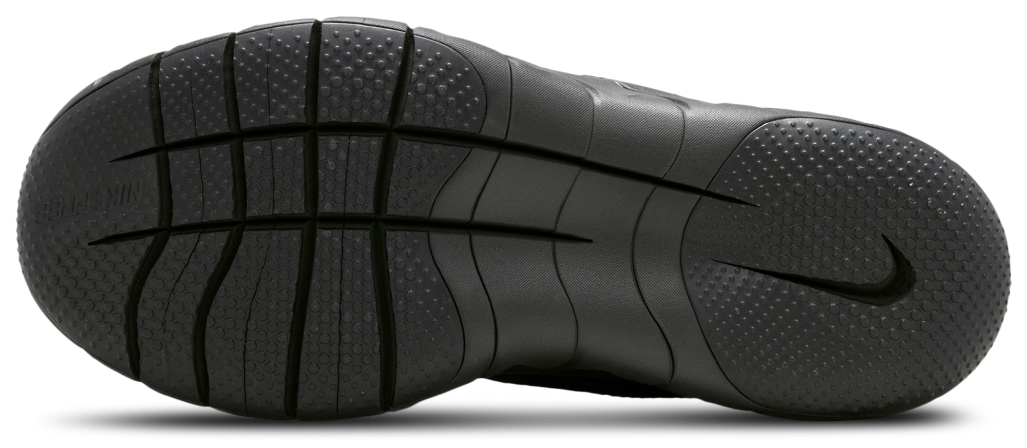 Nike Free Ride 童款 - Black/Anthracite - Image 5