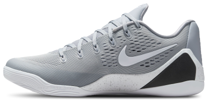 Nike Kobe 9 Elite Low EM - Wolf Grey/White - Image 2