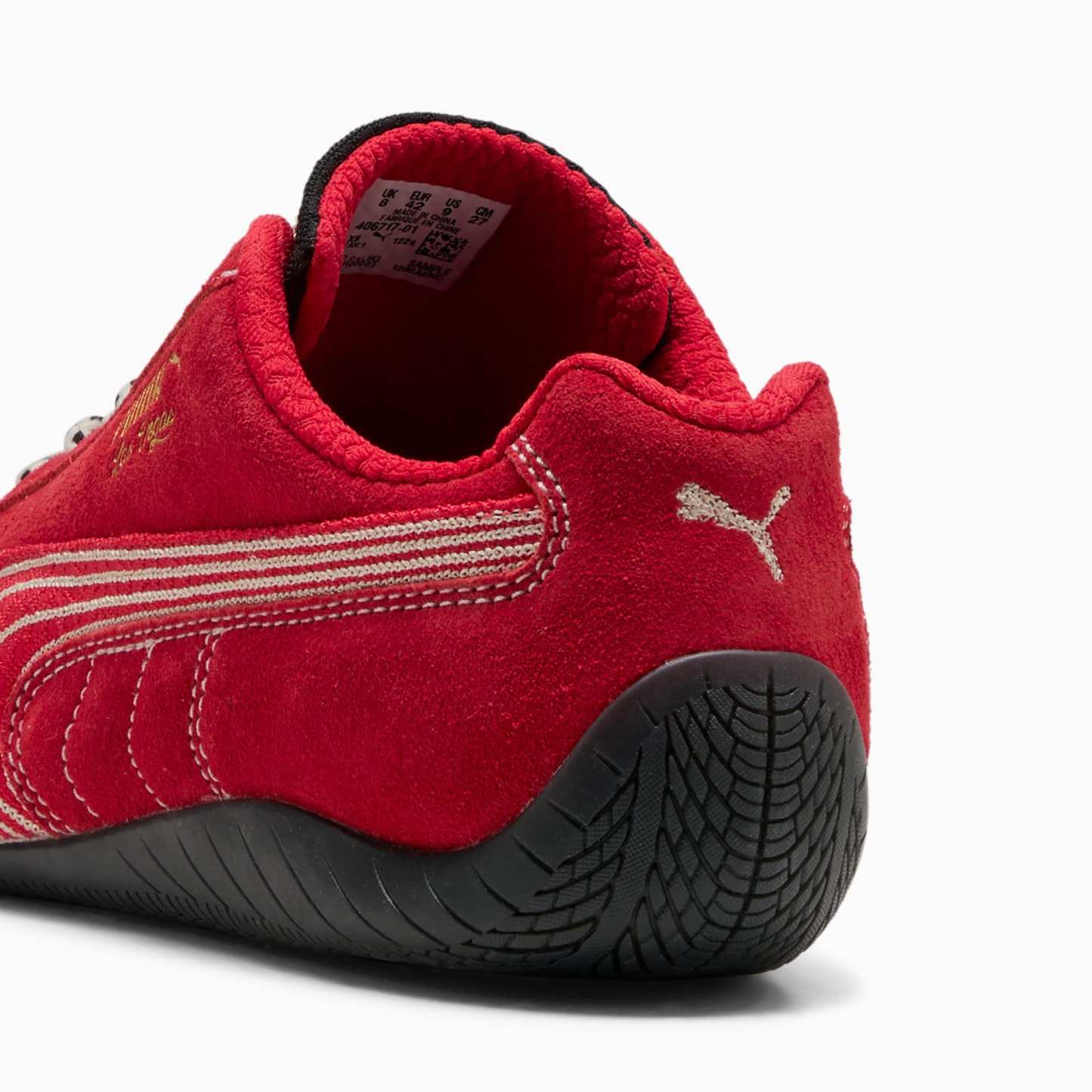 Speedcat OG Las Vegas Sneakers - For All Time Red-Canvas-PUMA Black - 3