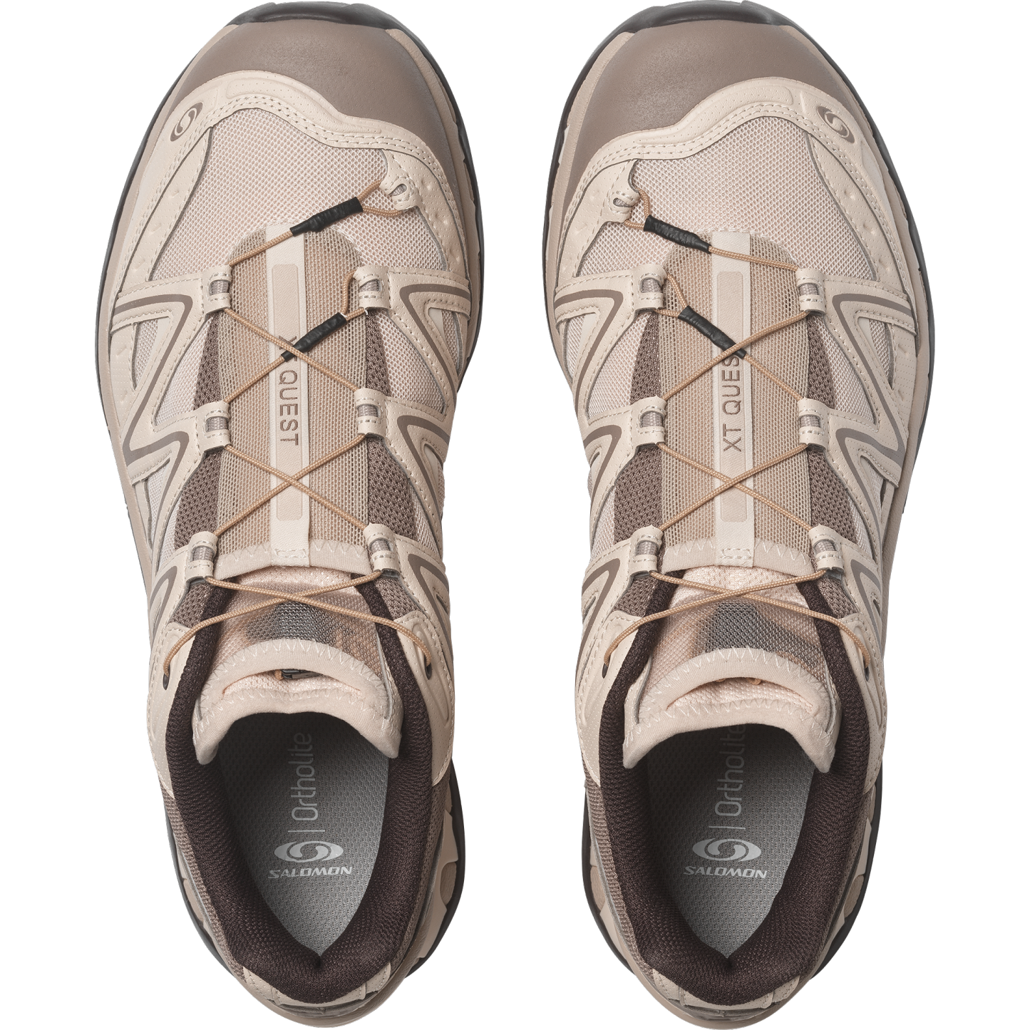 Salomon XT-QUEST - Tapioca / Walnut / Black Coffee - View 2