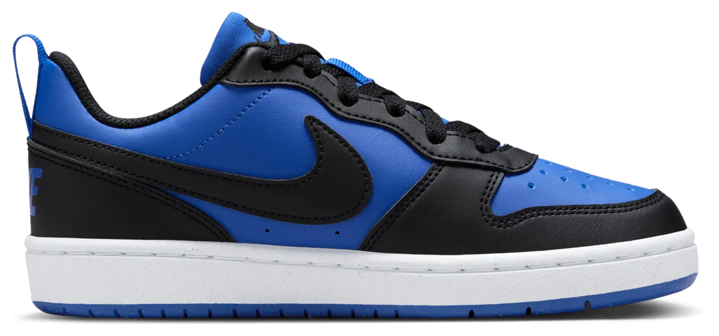 Nike Court Borough Low Recraft 童款 - White/Game Royal/Black - Image 1