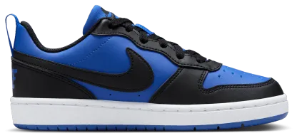 Nike Court Borough Low Recraft 童款 - White/Game Royal/Black - Image 1
