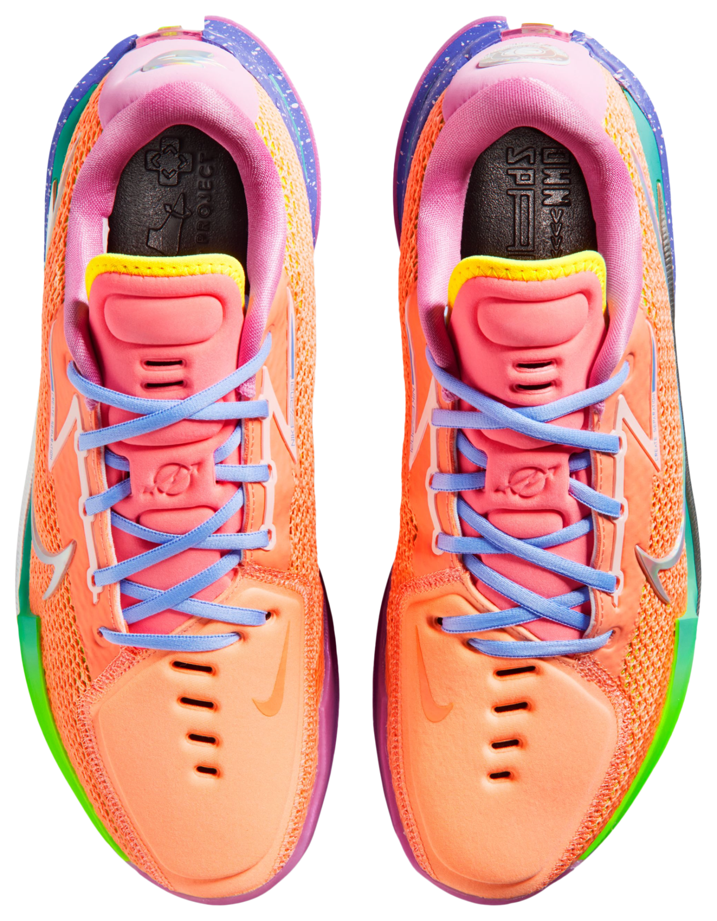 Nike Air Zoom G.T. Cut 1 - Bright Violet/Multi/Pink Foam - Image 4