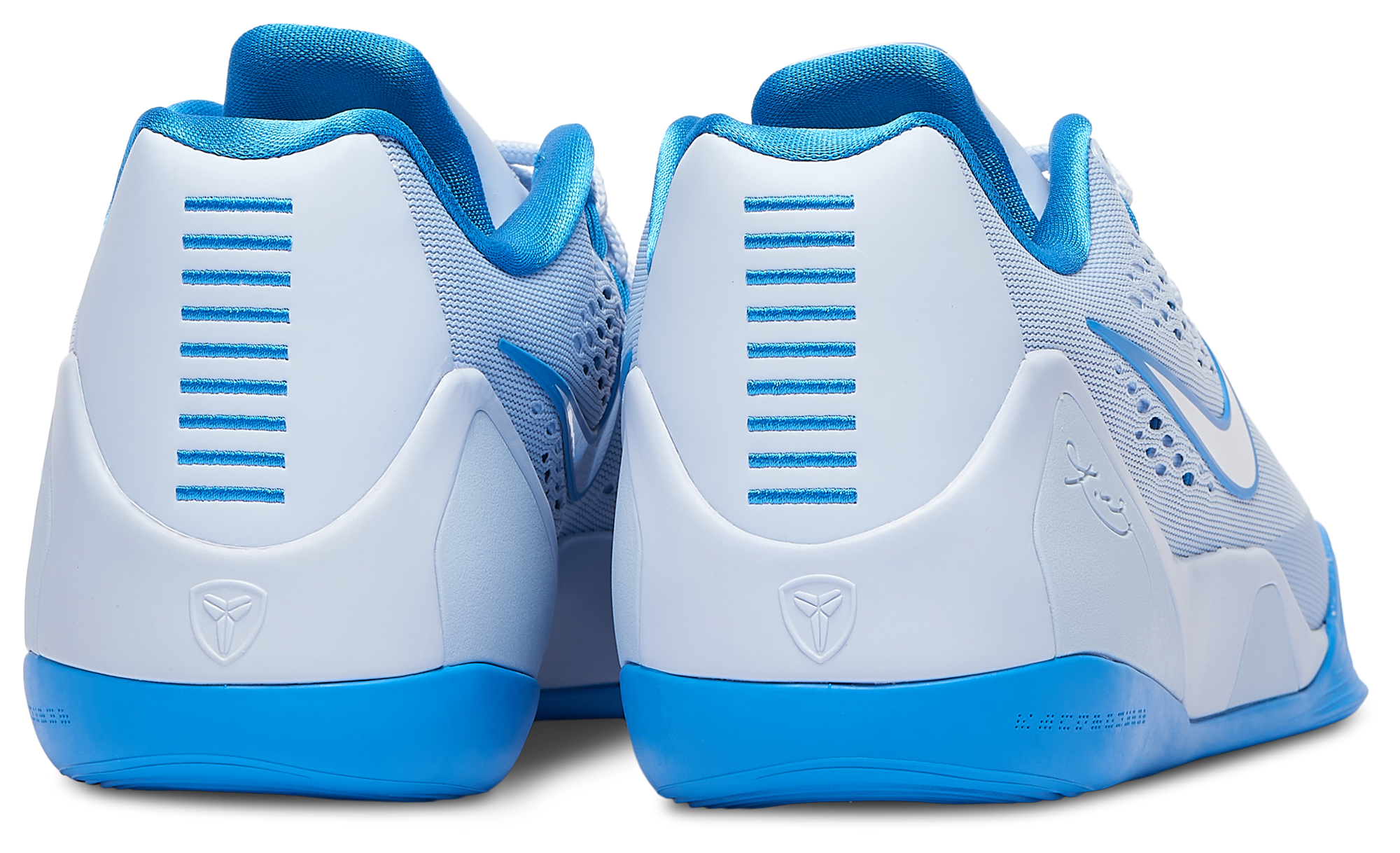 Nike Kobe 9 Elite Low EM - Hydrogen Blue/Light Photo Blue/White - Image 3