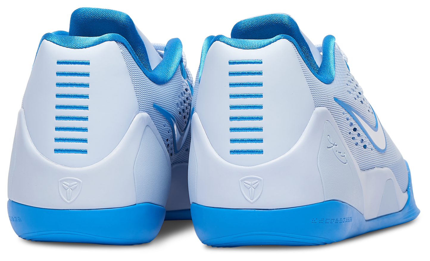 Nike Kobe 9 Elite Low EM - Hydrogen Blue/Light Photo Blue/White - Image 3
