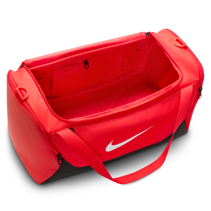 Nike Brasilia Small Duffel - University Red/Black/White - Image 4