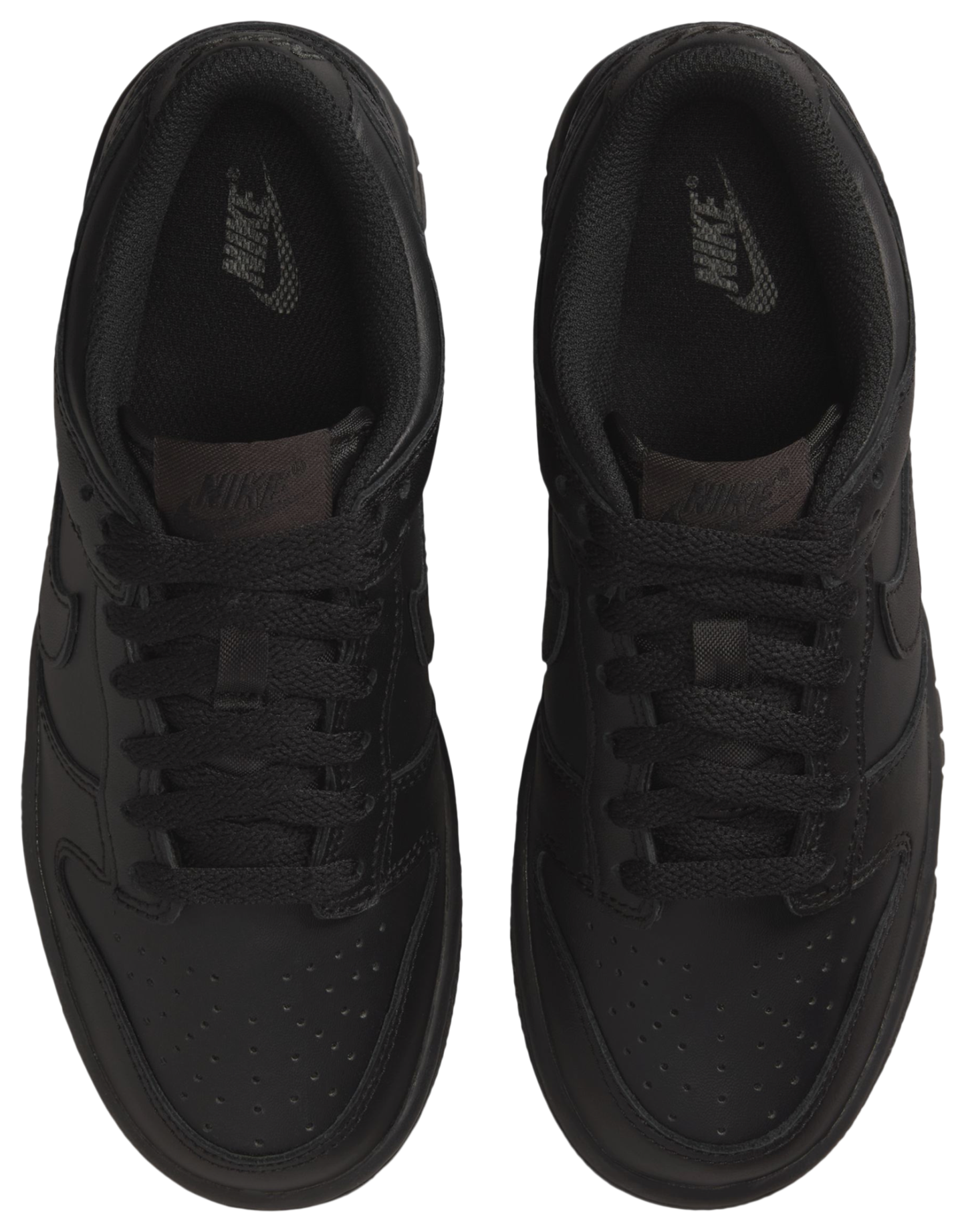 Nike Dunk Low 童款 - Black/Black - Image 4