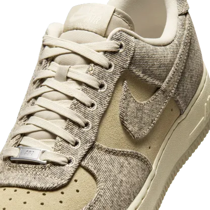 Nike Air Force 1 Low LE - Tan/Silver/Tan - Image 6