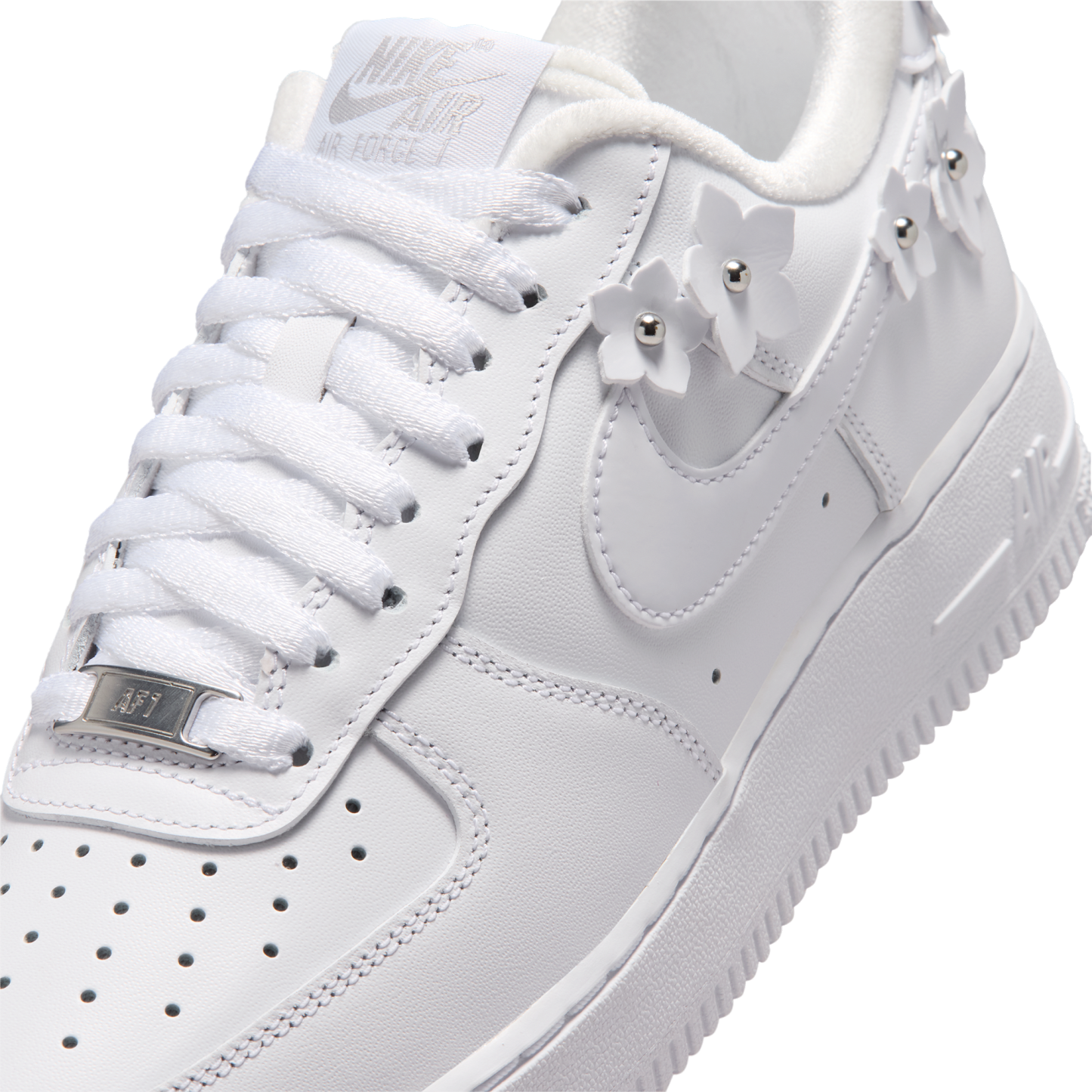 Nike Air Force 1 '07 - White/White/Wolf Grey - Image 6