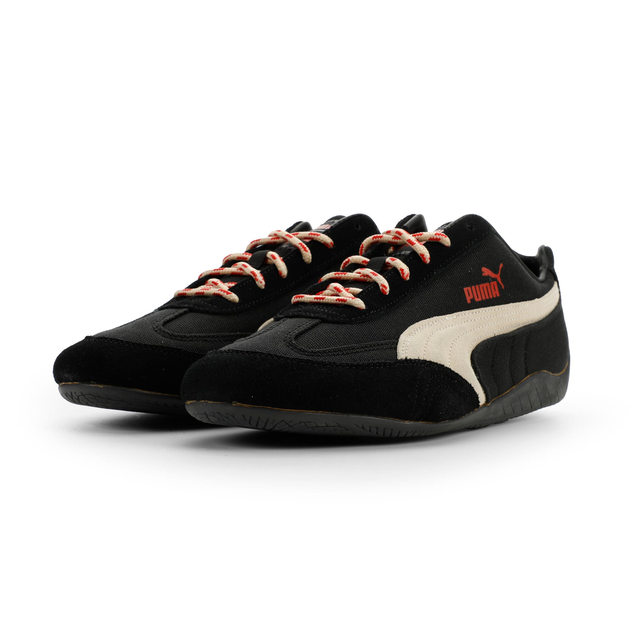 PUMA x NAHMIAS Speedcat Sneakers - PUMA Black-Canvas-Candy Apple - 4