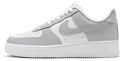 Nike Air Force 1 '07 - White/Lt Smoke Grey - Image 2