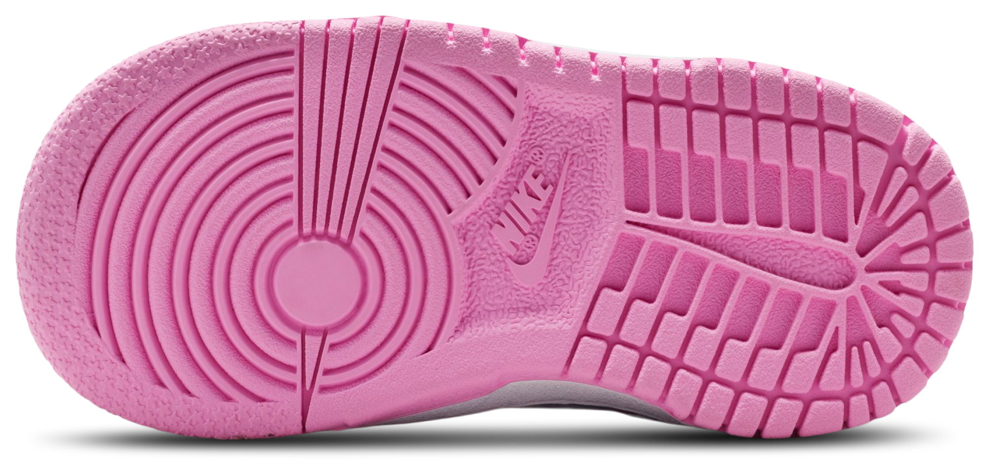Nike Dunk Low N 童款 - White/Pink Rise - Image 5