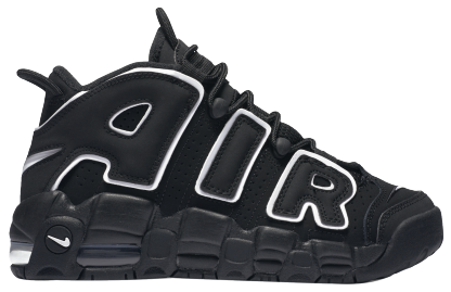 Nike Air More Uptempo 童款 - Black - Image 1