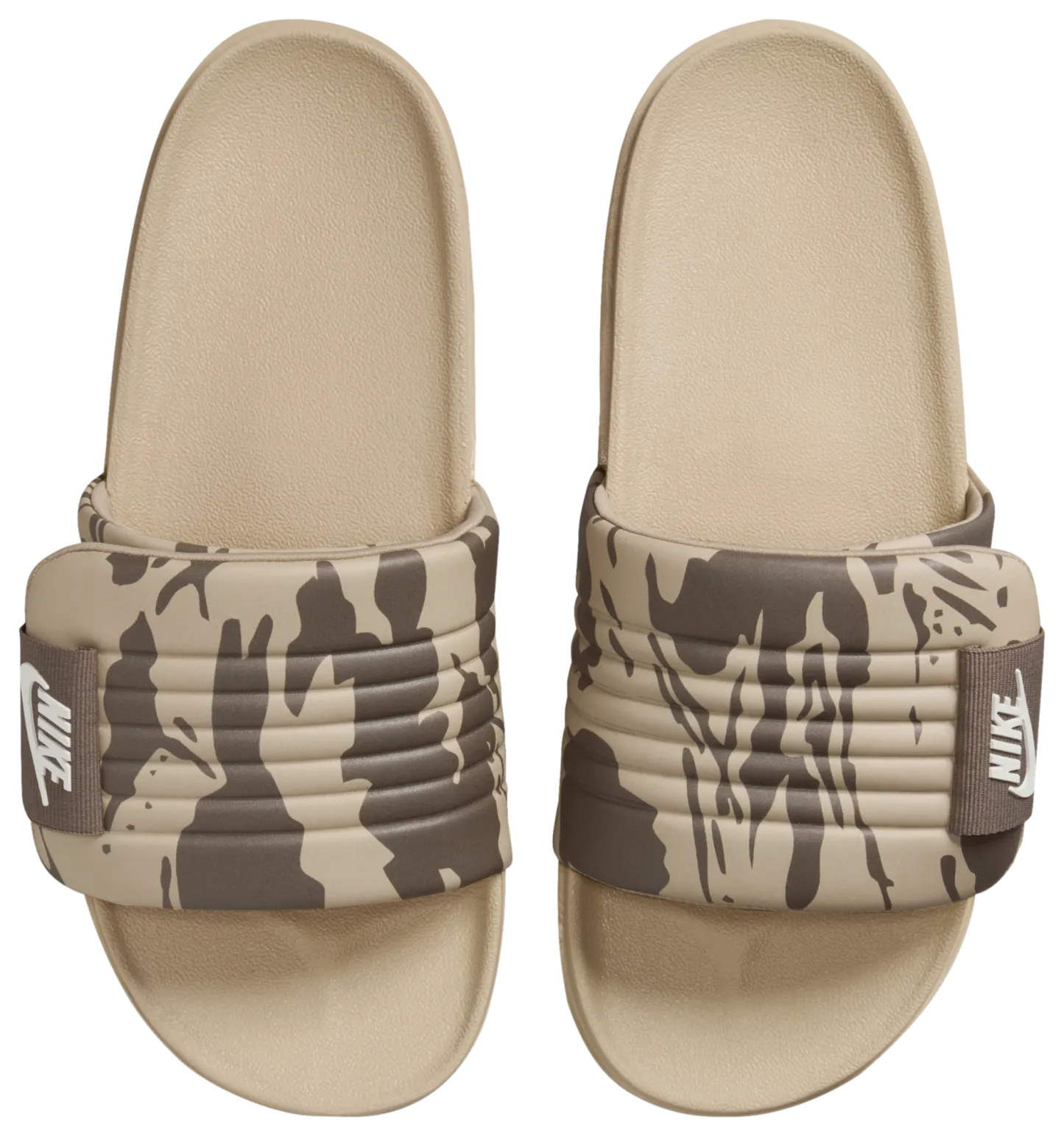 Nike Offcourt Slides - Sea Glass/Limestone/Olive Grey - Image 3
