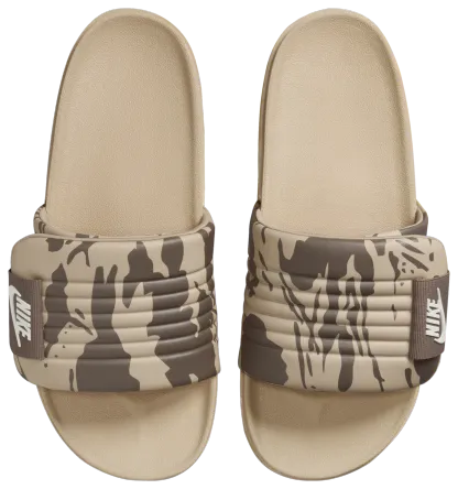 Nike Offcourt Slides - Sea Glass/Limestone/Olive Grey - Image 3