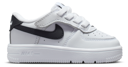 Nike Air Force 1 童款 - White/Black - Image 1