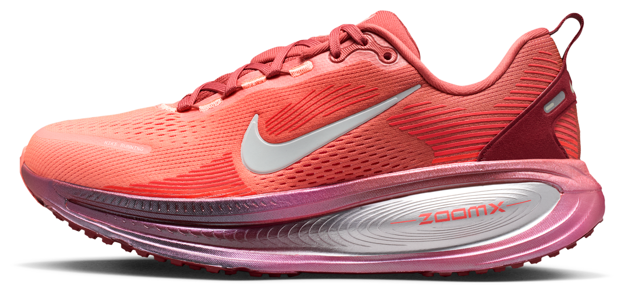Nike Vomero 18 - Lt Redwood/Barely Green/Brt Crimson - Image 2