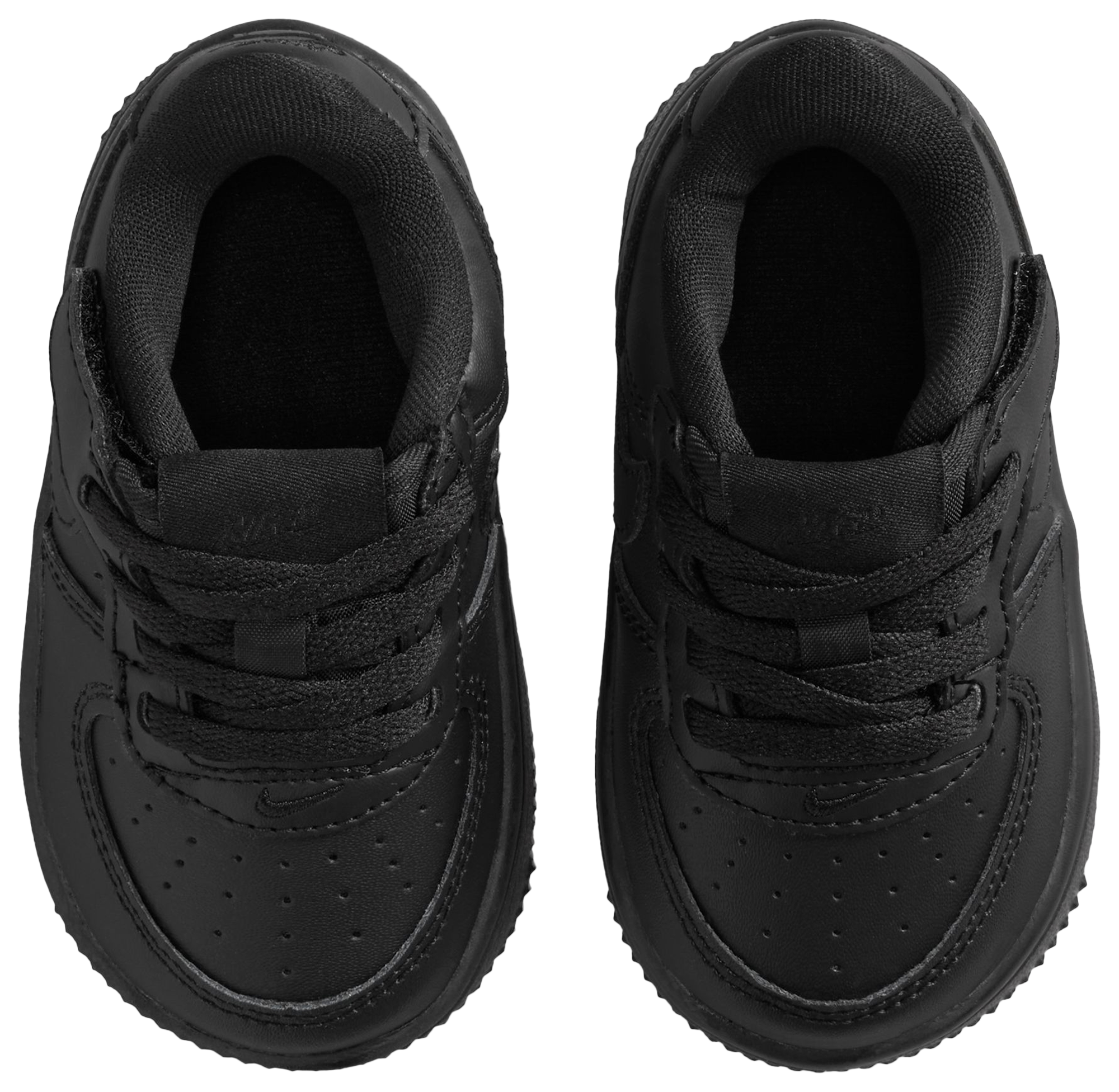Nike Air Force 1 童款 - Black/Black - Image 4