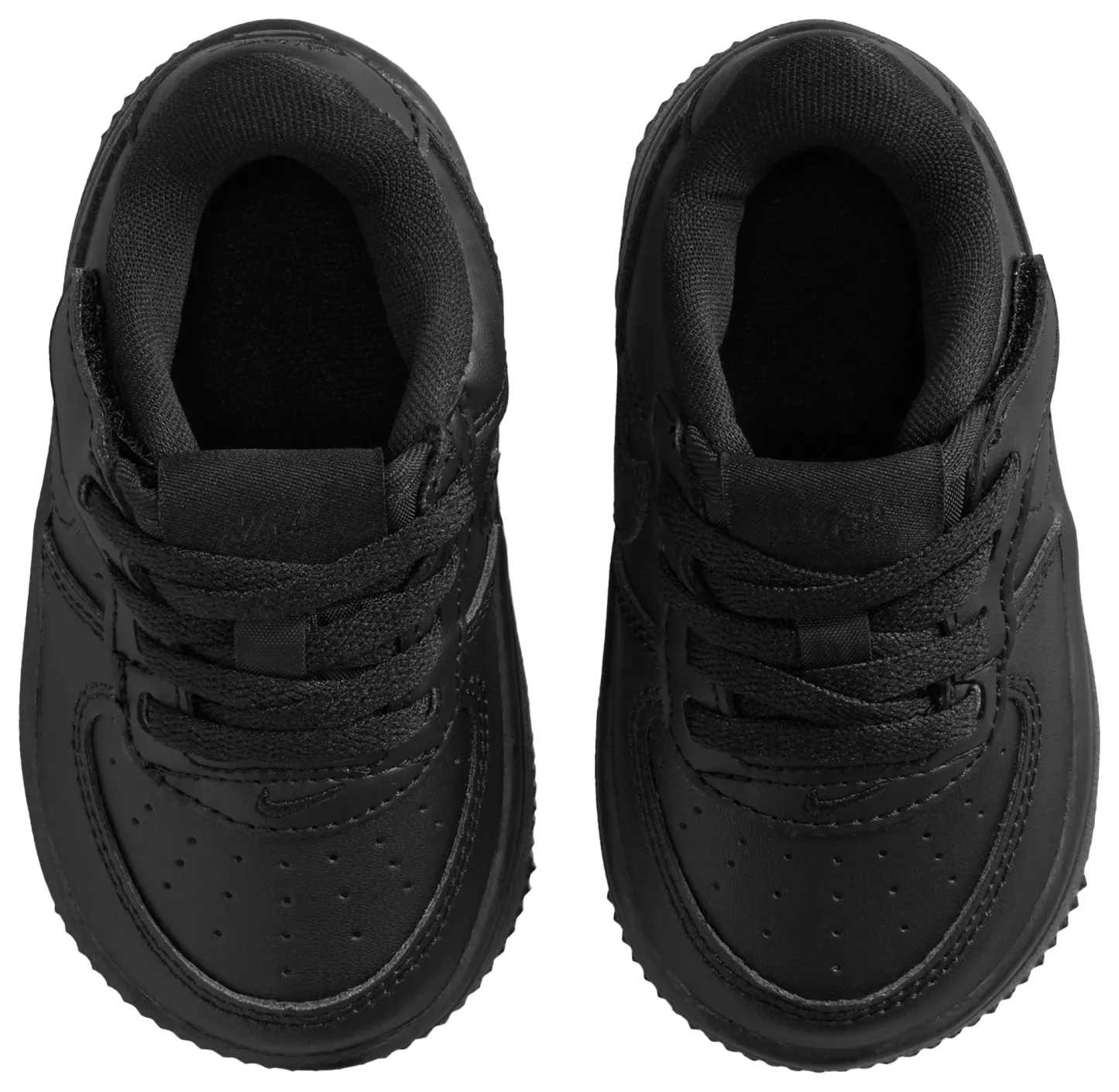 Nike Air Force 1 童款 - Black/Black - Image 4