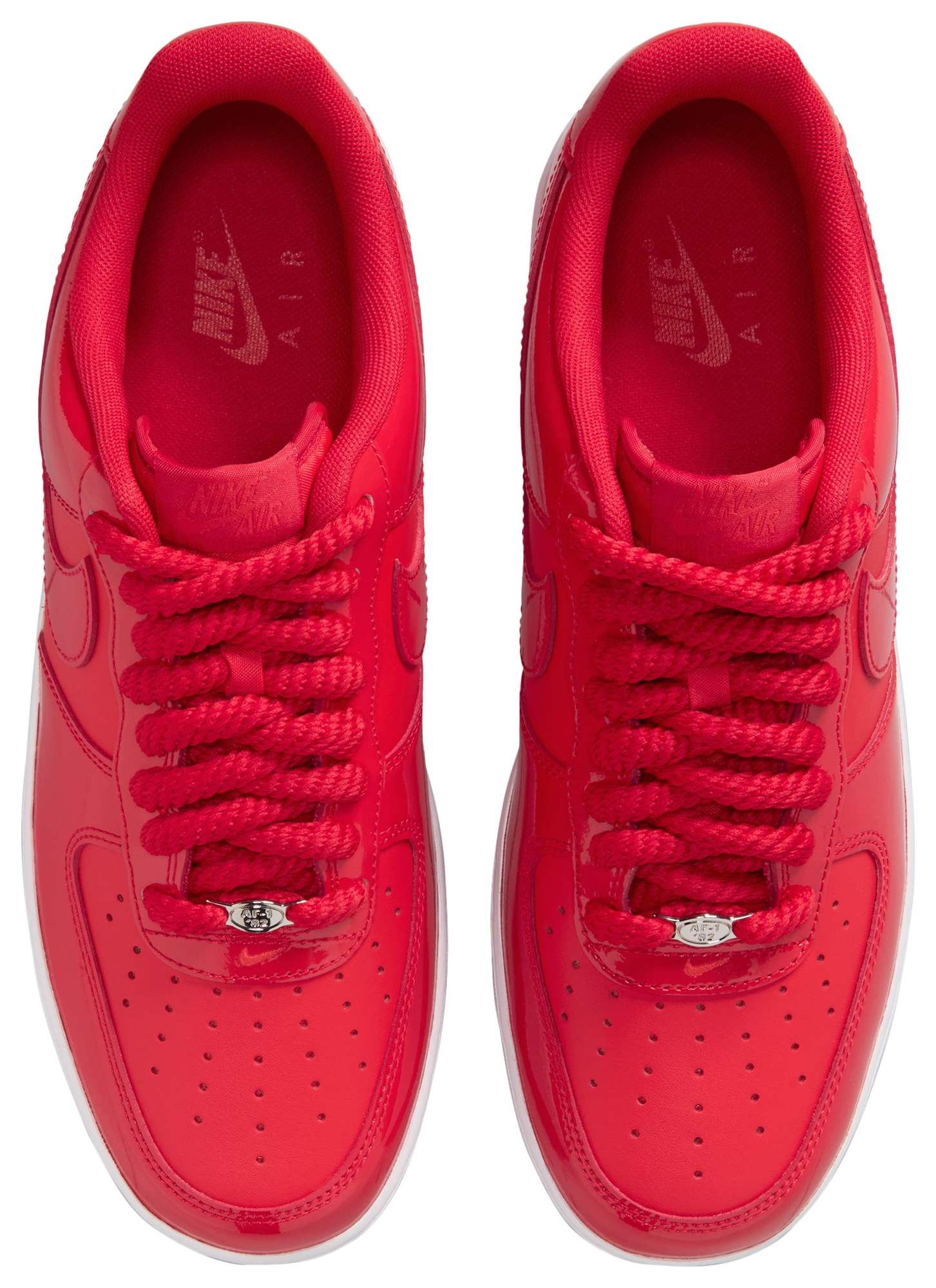 Nike Air Force 1 Low LE - Red/Red/White - Image 4