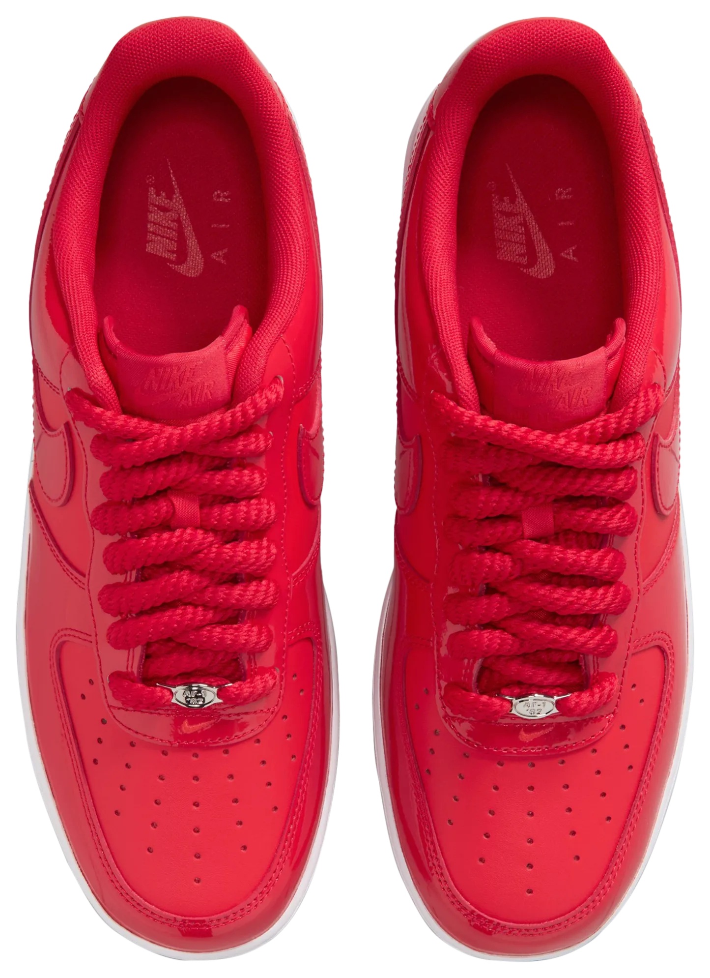 Nike Air Force 1 Low LE - Red/Red/White - Image 4