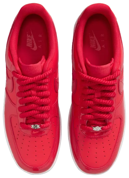 Nike Air Force 1 Low LE - Red/Red/White - Image 4
