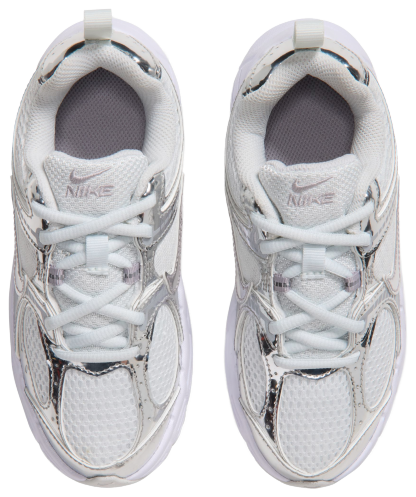 Nike V5 RNR Shine 童款 - White/Silver/Grey - Image 4