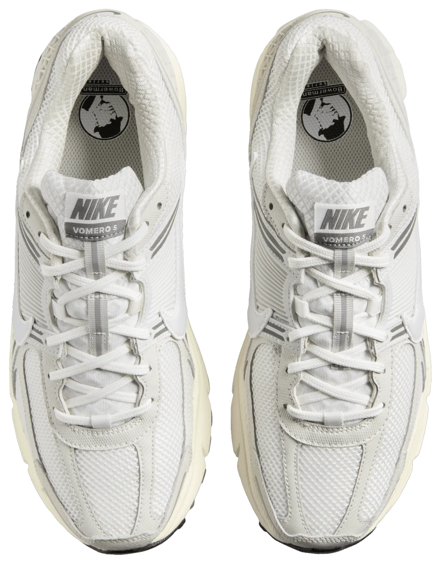 Nike Vomero 5 - Grey/Grey/Beige - Image 4