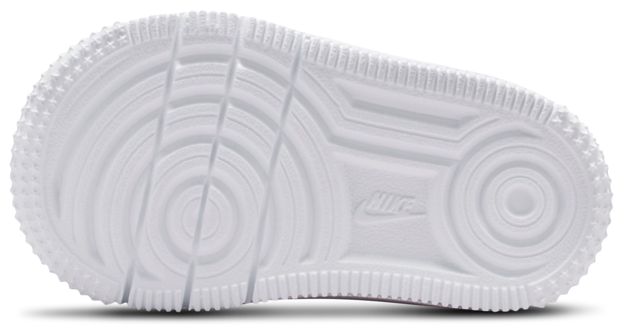 Nike Air Force 1 Low Lace 童款 - White/White - Image 5