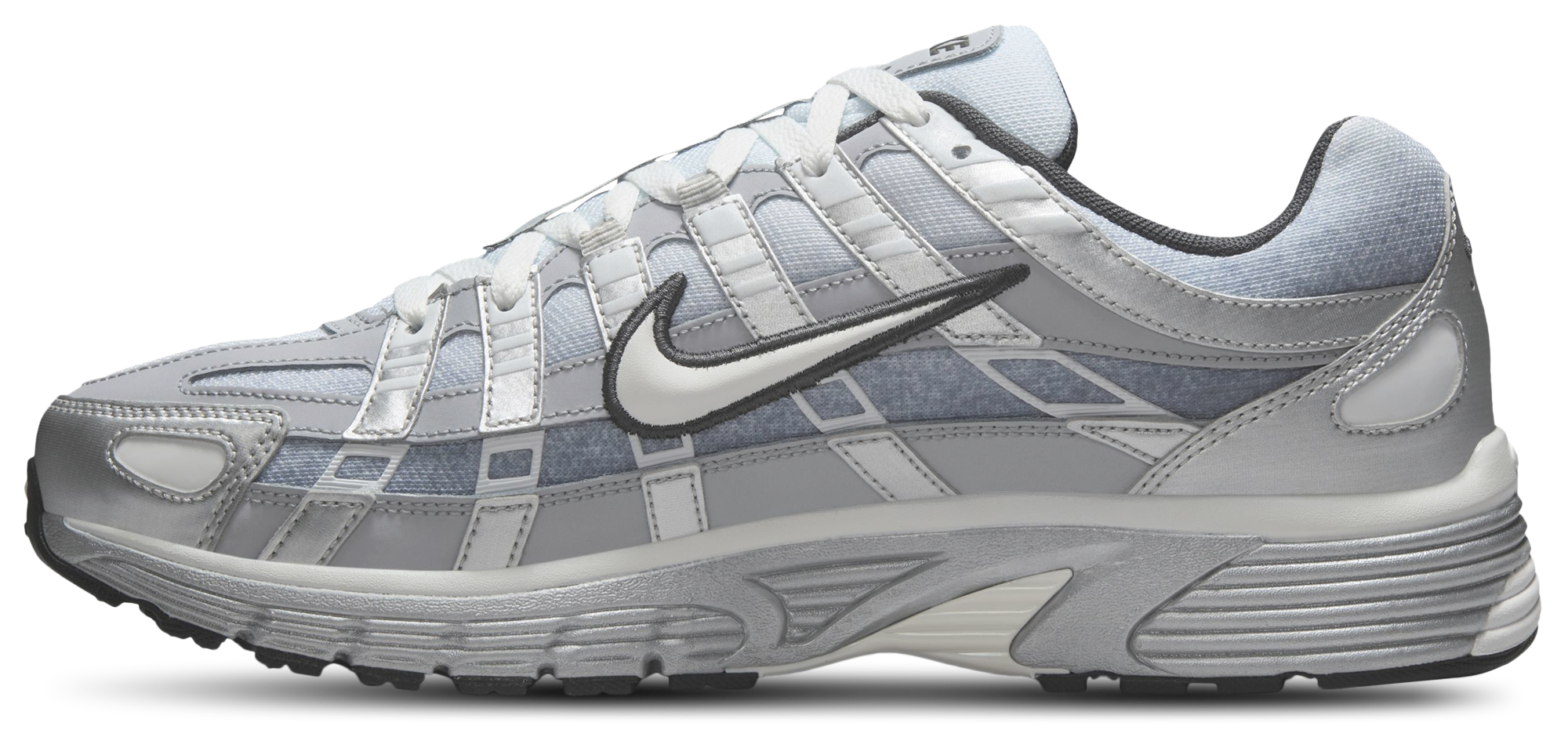 Nike P-6000 Fade - Metallic Silver/Summit White - Image 2