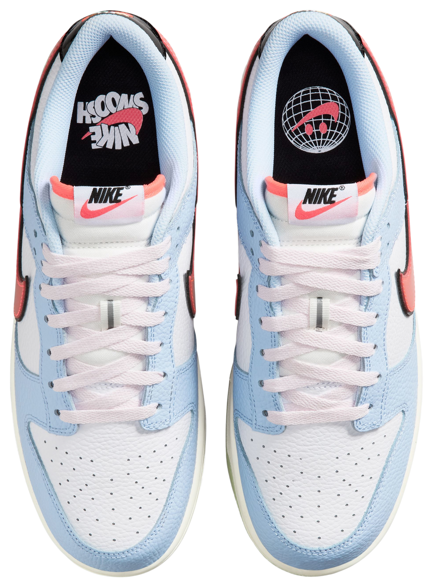 Nike Dunk Low - Hydrogen Blue/Flash Crimson/White - Image 4