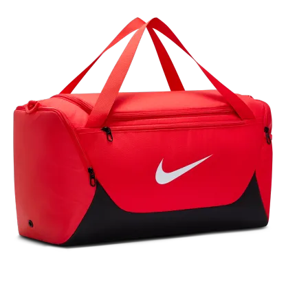Nike Brasilia Small Duffel - University Red/Black/White - Image 3