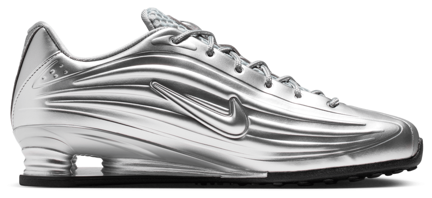 Nike Shox Z - Mtlc Silver/Silver/Black - Image 1