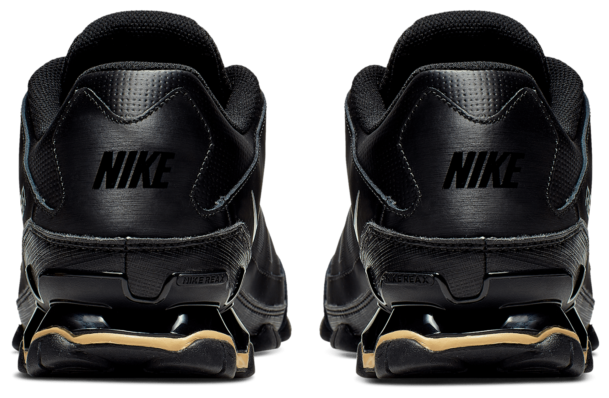 Nike REAX 8 TR Mesh - Black/Mtlc Gold/Black - Image 3
