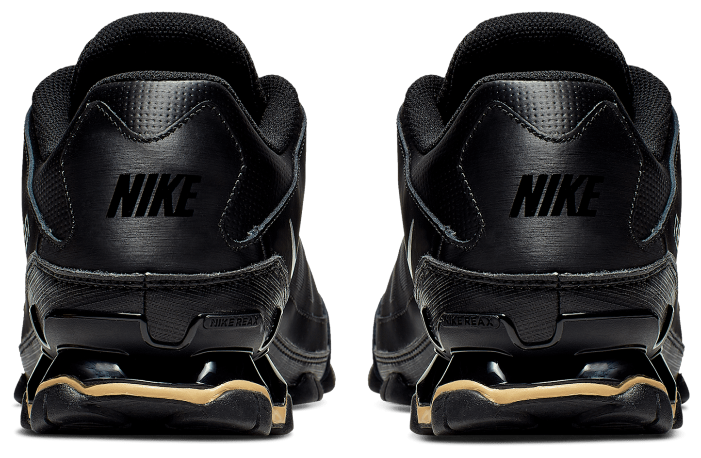 Nike REAX 8 TR Mesh - Black/Mtlc Gold/Black - Image 3