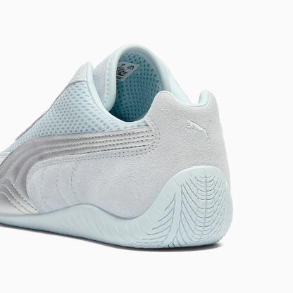 Speedcat Premium Women's Sneakers - Sea Glass-Matte Silver - 3