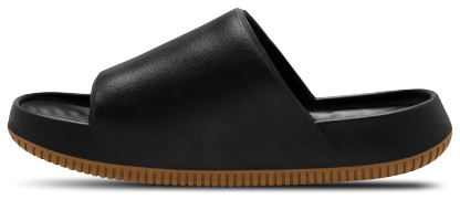 Nike Calm Slides 2.0 - Black/Medium Gum Brown/Black - Image 2