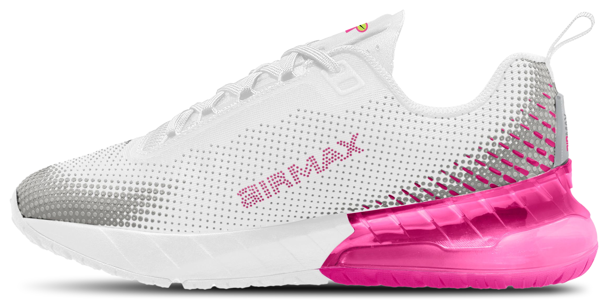 Nike Air Max Phoenix 童款 - White/Laser Fuchsia - Image 2