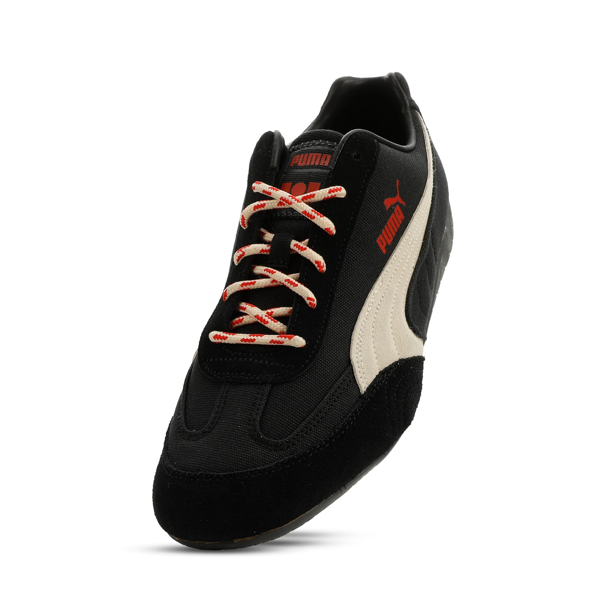 PUMA x NAHMIAS Speedcat Sneakers - PUMA Black-Canvas-Candy Apple - 8
